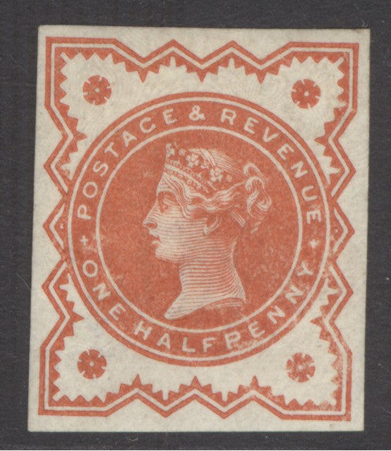 SG (197) 1d vermilion imprimatur. A fine fresh example CAT £320