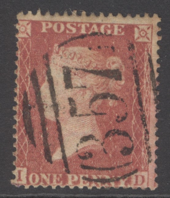 SG 36 1d rose-red. Very fine used with a ‘357’ numeral (Hereford)