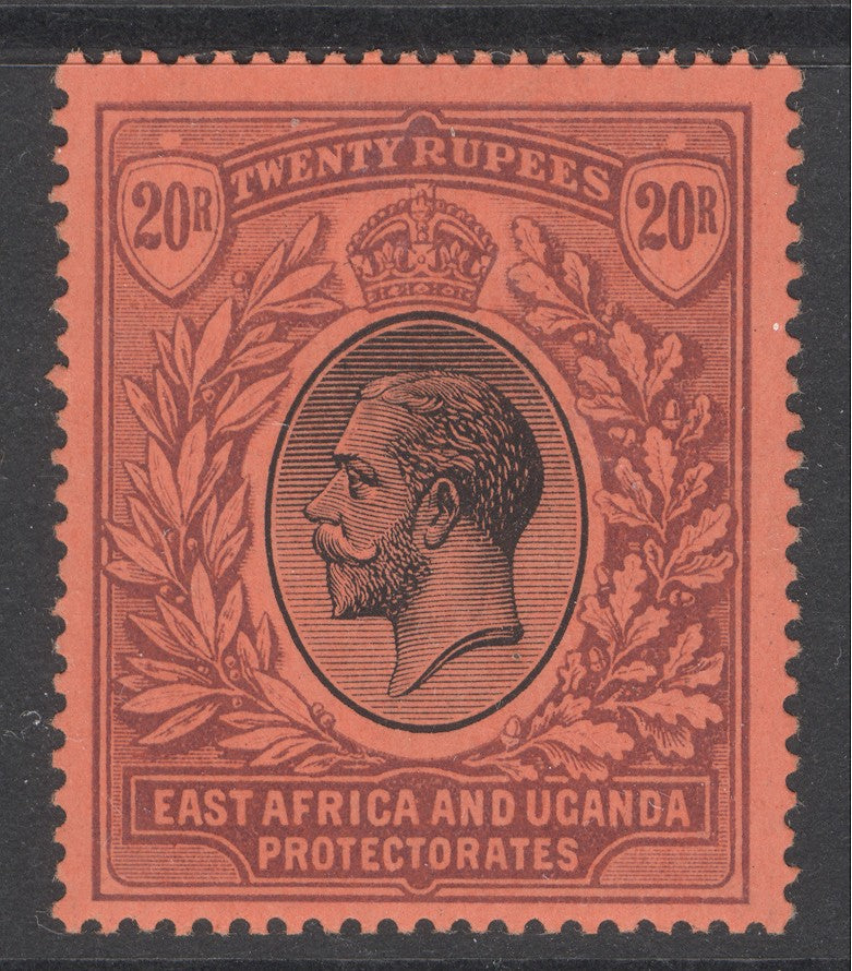 SG 59 EA&U 1912-21. 20r black & purple. A fine fresh very lightly mounted mint example CAT £475