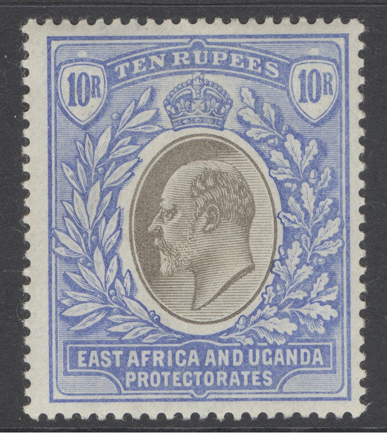 SG 14 EA&U 1903. 10r grey & ultramarine. A fine fresh lightly mounted mint CAT £450