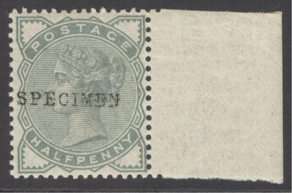 SG 164 ½d deep green. A fine unmounted mint marginal example CAT £60