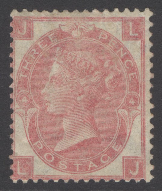 SG 92 3d rose. A fine lightly mounted mint example. Scarce CAT £1800