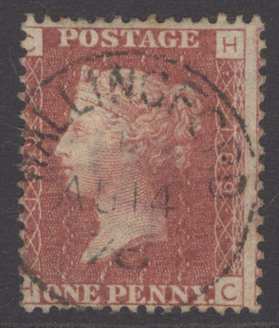 SG 43 1d rose-red plate 189. Very fine used with a Wallingford, Aug 14th 1876 CDS