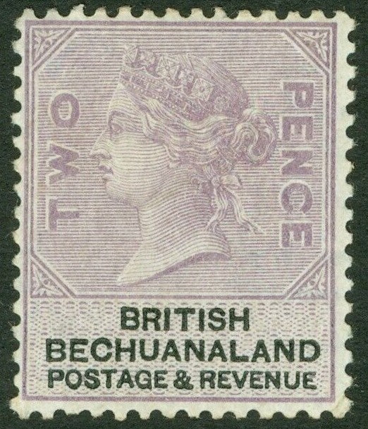 SG 11 Bechuanaland 1888. 2d lilac & black. A fine fresh lightly mounted mint example CAT £120