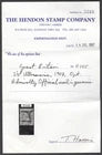 SG O105 2½d ultramarine Admiralty official. Very fine used. Hendon cert