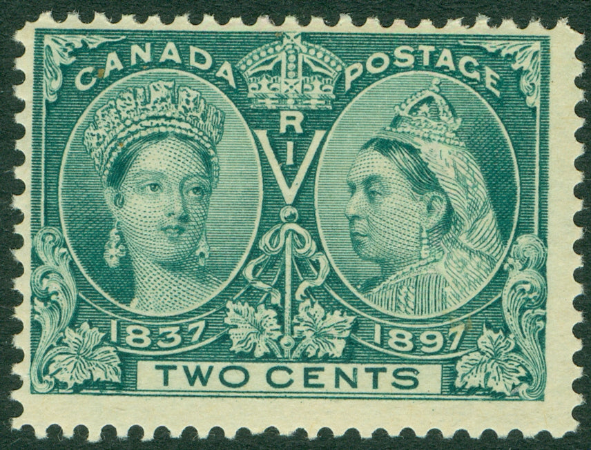 SG 124 Canada 1897. 2c green. Unmounted mint CAT £35