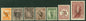 SG J1-J7 Australia 1946-47. ½d to 5/- set of 7. Very lightly mounted mint CAT £200