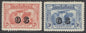 SG O123-24 Australia 1931 officials. 2d & 3d. Fine fresh mounted mint examples CAT £360