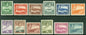 SG 98-109 Antigua 1938 set of 12 values. ½ to £1. Pristine very lightly mounted mint CAT £130