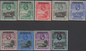 SG 1-9 Ascension1922. ½d - 1/- Set of 9 values. lightly mounted mint. CAT £325