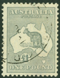 SG 137 Australia 1931-36. £1 grey. Very fine used CAT £300