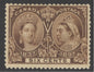 SG 129 Canada 1897. 6c brown. Unmounted mint, good colour & centring CAT £140