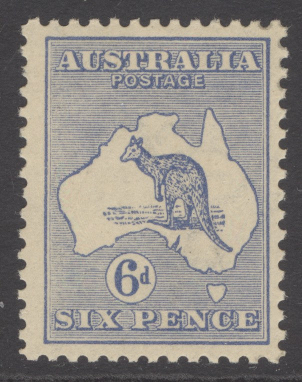 SG 26 Australia 1915. 6d ultramarine. Very lightly mounted mint CAT £250