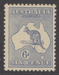 SG 26 Australia 1915. 6d ultramarine. Very lightly mounted mint CAT £250