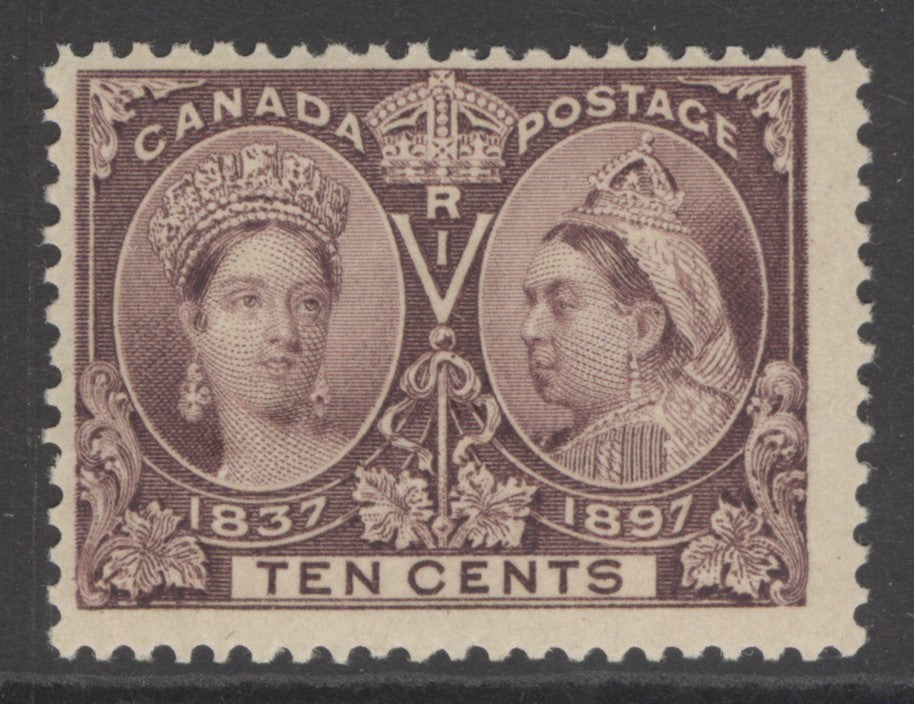SG 131 Canada 1897. 10c purple. Unmounted mint CAT £100