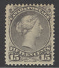 SG 61b Canada 1868-90. 15c dull violet-grey. A fine fresh unmounted mint example CAT £250