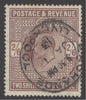 SG 317 2/6 dark purple. Very fine used with a Liverpool exchange CDS, Jan 1st 1913
