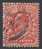 SG 273 Spec M6(3) 1d intense rose-red. Fine used CAT £160