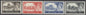 SG 536a-539a. 1955-58 1st De La Rue set of 4. Fine unmounted mint CAT £400