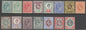 SG 215-257 Edward set ½d-1/-. Very lightly mounted mint with good fresh colours