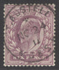 SG 295 6d Royal purple. Very fine used with a St Austell, Nov 24th 1911 CDS CAT £90
