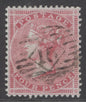 SG 63 4d bright carmine, watermark medium garter on thick, blued, glazed paper. Very fine used with a ‘15’ London numeral postmark. Lovely deep colour & well centred Spec J47(1) CAT £525