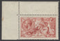 SG 410 5/- pale carmine. A fine fresh unmounted mint corner marginal example CAT £1400