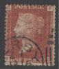SG 43 1d rose-red plate 225. Very fine used with a Derby CDS & small part numeral. Both plate numbers clear