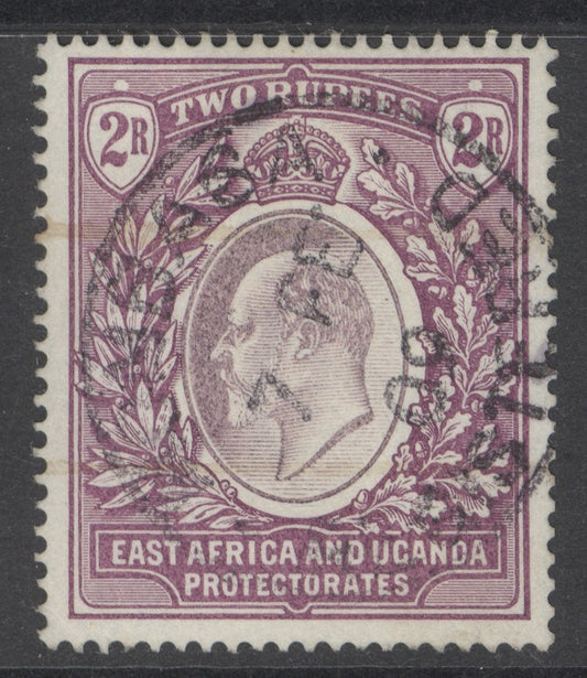 SG 10 EA&U 1903. 2r dull & bright purple. Fine used CAT £150