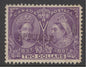 SG 137 Canada 1897. $2 deep violet, overprinted specimen. A fine fresh lightly mounted mint example
