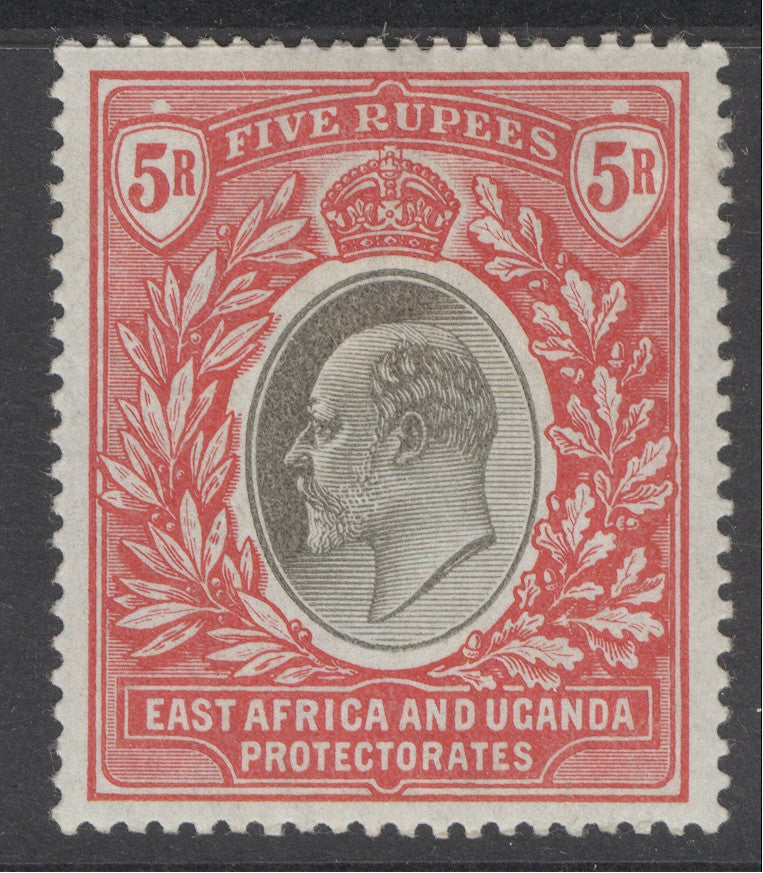 SG 13 EA&U 1903-04. 5r grey & red. A fine fresh mounted mint example with good colours & centring CAT £250