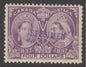 SG 139 Canada 1897. $4 violet, overprinted specimen. A fine mounted mint example with good colour & well centred
