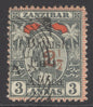 SG 90 BEA 1897. 2½d on 3a grey & red. Very fine used CAT £130