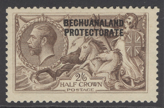 SG 85 Bechuanaland 2/6 pale brown. Unmounted mint CAT £130. Sergio Sismondo cert