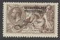 SG 86 Bechuanaland 1913. 2/6 sepia. Very lightly mounted mint CAT £140