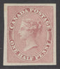 SG 17 Colony of Canada 1852-57. ½d deep rose. A fine fresh mint example without gum. 4 large margins CAT £1100
