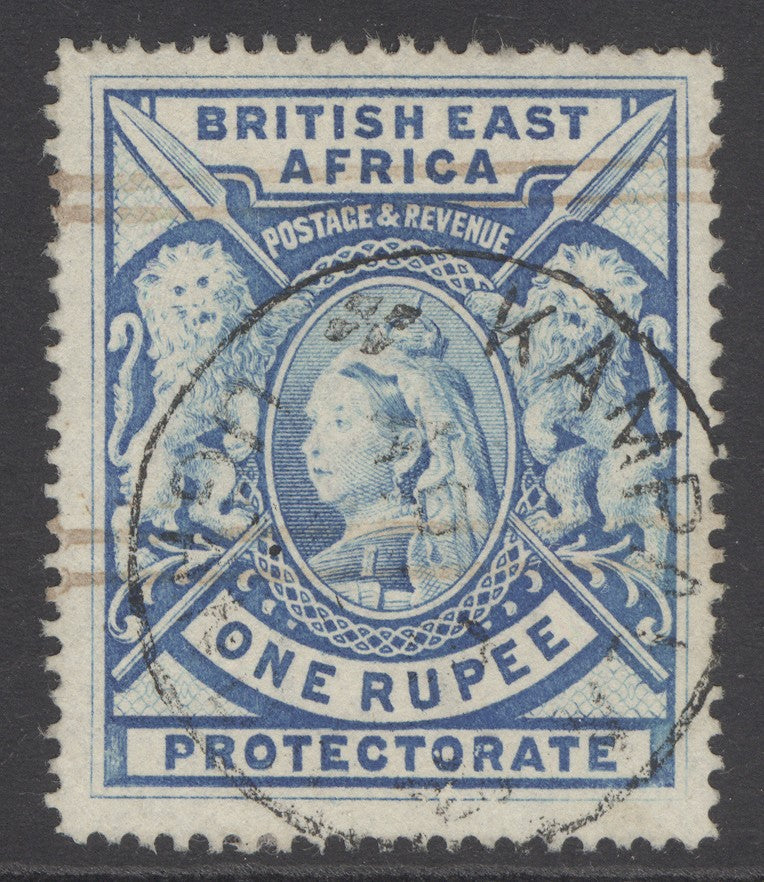 SG 92b BEA 1887-1903. 1r bright ultramarine. Fine used CAT £400