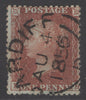 SG 29 1d red-brown plate 32. Very fine used with a Cardiff, Aug 4th 1856 CDS.