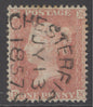 SG 38 1d pale red lettered PK. Very fine used with a Dorchester, July 13th 1857 CDS. A lovely example