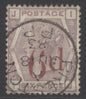 SG 162 6d on 6d lilac. Very fine used with a Preston, Aug 8th 1883 CDS