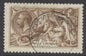 SG 405 2/6 deep yellow-brown. Very fine used CDS example, leaving Kings profile clear. Well centred & good colour CAT £250