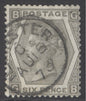 SG 125 6d grey. Very fine used with an Ilminster, Aug 15th 1873 CDS