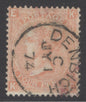 SG 93 4d dull vermilion plate 12. Very fine used with a Denbich CDS, July 1st 1874
