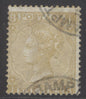 SG 98 9 straw plate 4, watermark emblems. A scarce CDS example with good colour CAT £500