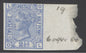 (SG 142) 2½d blue plate 19 imprimatur lettered OL sheet marginal example.  Very lightly mounted mint, margins good to just into at top CAT £2500