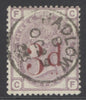 SG 159 3d on 3d lilac. Very fine used with a Hadlow CDS, Oct 29th 1883