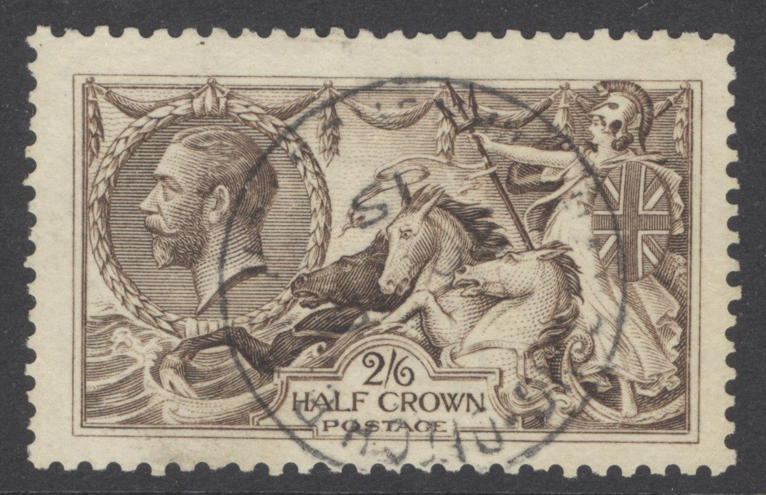 SG 400 2/6 sepia-brown. Very fine used CDS example