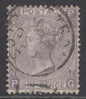 SG 104 6d lilac plate 6. Fine used with a Closter CDS