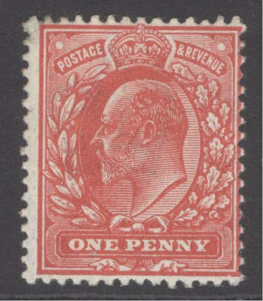 SG 273 1d pale rose-carmine Spec M6(4). Fine unmounted mint