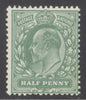 SG 270 ½d pale bluish-green Spec M3(5). Unmounted mint